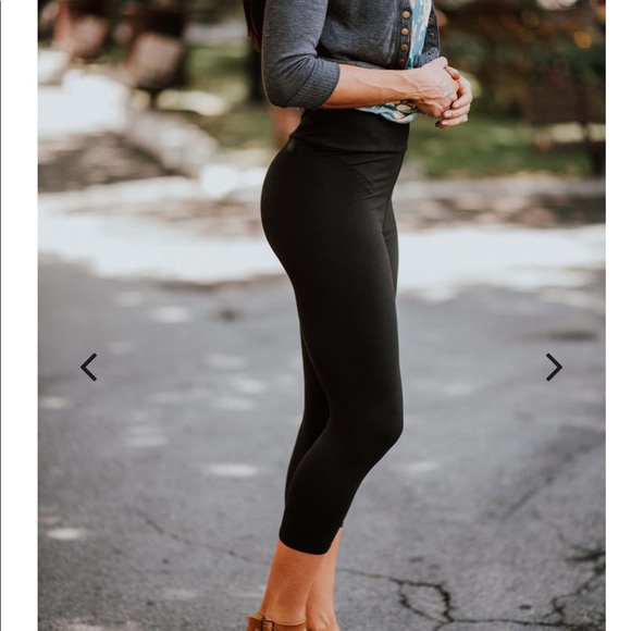 Simple Addiction Pants - Boutique Black Soft Crop Leggings